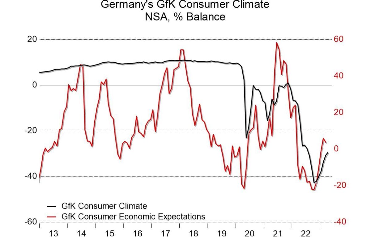 German GfK Consumer Confidence declines to -29.7 in February vs. -24.5 expected