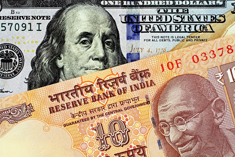 USD/INR drifts lower, eyes on Fedspeak, RBI rate decision